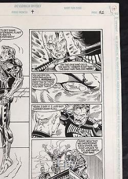 Travis Charest Original Comic Book Art Darkstars Issue #4 (1/1993) Page 11