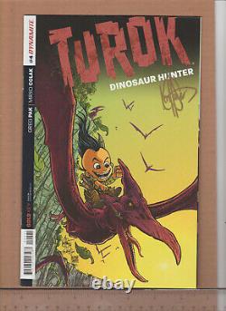 Turok Dinosaur Hunter #4 Cover Art By Ken Haeser 2013 Original 1 Of A Kind Rare