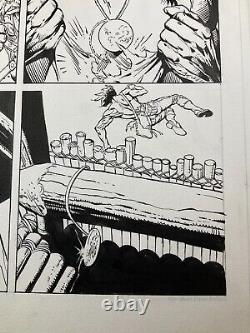 Turok Dinosaur Hunter #47 page 2 Valiant Comics 1996 Original Art