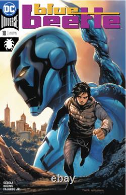 Tyler Kirkham Original Comic Cover Art! Blue Beetle #18 Variant Cover 11 x 17