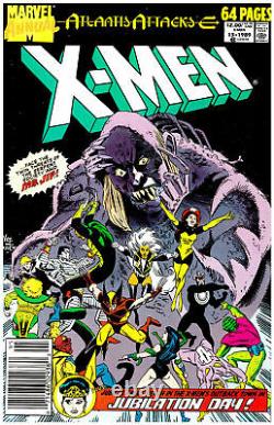 UNCANNY X-MEN ANNUAL #13 Cover RECREATION Original Art by MIKE VOSBURG UNCANNY X-MEN ANNUAL #13 Cover RECREATION Original Art by MIKE VOSBURG
