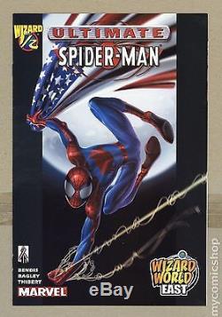 Ultimate Spider-man #1/2 Original Cover Art Bagley Spidey & The Flag Comic Kings