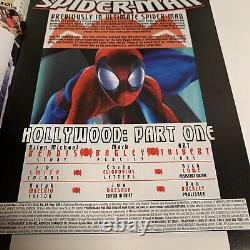Ultimate Spiderman #54 Pages 7-8 Mark Bagley Original Thibert Hack Shack Studio