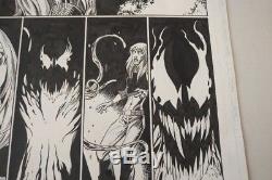 Ultimate Spiderman Original Comic Art Issue 62 pg 21 Mark Bagley Carnage