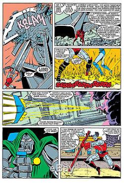 Uncanny X-MEN #197 pg 17 Original Art Colossus DOCTOR DOOM John ROMITA JR 1985