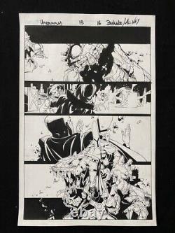 Uncanny X-Men #13 Page 16 Original Comic Book Art Chris Bachalo 2012