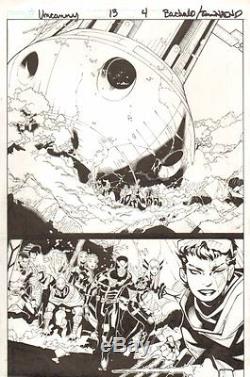 Uncanny X-Men #13 p. 4 Cyclops, Future Jubilee, Magneto 2013 by Chris Bachalo