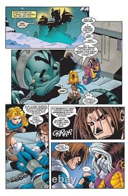 Uncanny X-Men #348 p. 8 Original Comic Art by Joe Madureira! Rogue & Gambit