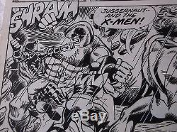 Uncanny X-Men No. 103 Original Comic Book Page Art by Dave Cockrum Juggernaut