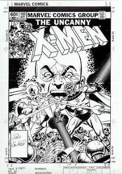 Uncanny X-men #161 Original Cover Proof Production Art Dave Cockrum Magneto Prof