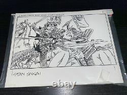 Usagi Yojimbo Stan Sakai Original Art Nickolodeon Teenage Mutant Ninja Turtles