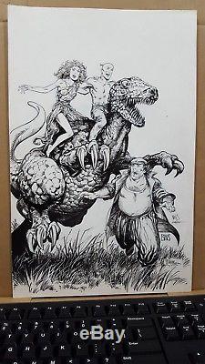 VALIANT Archer&Armstrong # 6 Original cover Art BWS 1992