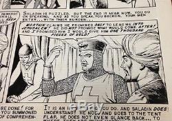 VALOR 3 Page 29 Original Comic Book Art REED CRANDALL Debt of Honor Crusades EC