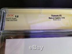 VENOM #1 CGC NM/M 9.8 SS BLANK SKETCH VARIANT Tyler Kirkham Original Art Key