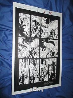 VENOM SEPARATION ANXIETY #3 Original Art Page #2 by Ron Randall (Spiderman)