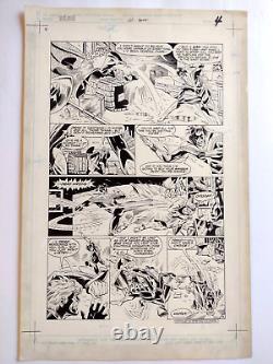 VIGILANTE # 21 Original Art! Pg. 4 All Action Nightwing vs Vigilante 1985