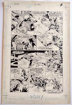 VIGILANTE # 21 Original Art! Pg. 4 All Action Nightwing vs Vigilante 1985