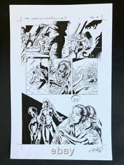 Vampirella, 2nd Coming #3 pg 4 Original Comic Art by Al Rio, Harris Comics, 2009