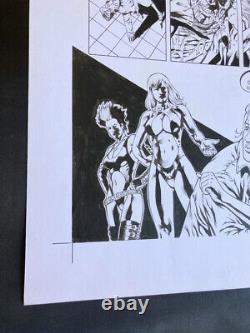 Vampirella, 2nd Coming #3 pg 4 Original Comic Art by Al Rio, Harris Comics, 2009