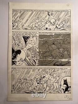 Vampirella 9 Pg 51 Original Art By Jack Katz (Alac Justice) 1971. Warren