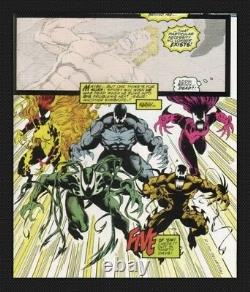 Venom Lethal Protector 4 Ron Lim Original Splash Page Published Art 1st SCREAM