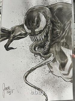 Venom-Mikel Janin original art