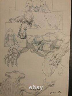 Venom Space Knight Issue #7, Page #12 Original Comic Art Page by Ariel Olivetti