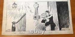 Very Rare Gaar Williams 14.5x15 Original 1925 Art Published in Chicago Tribune Very Rare Gaar Williams 14.5x15 Original 1925 Art Published in Chicago Tribune