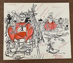 Vintage original cartoonist original comic art July 5, 1961