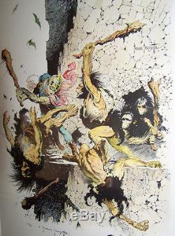 WEIRD SCIENCE FANTASY # 29 hand colored, signed and sketched by Frank FRAZETTA