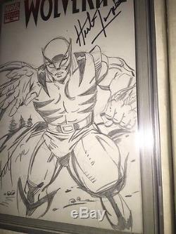 WOLVERINE 1 CGC 9.4 SS HERB TRIMPE Full FIGURE Double Size Sketch GEM