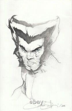 WOLVERINE Simone BIANCHI Original Art 11 x 17 comic book art Marvel Comics X-Men