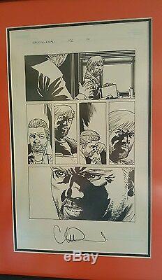 Walking Dead Issue 102, p14 Original Comic Art Rick Grimes Ammo Charlie Adlard