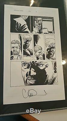 Walking Dead Issue 102, p14 Original Comic Art Rick Grimes Ammo Charlie Adlard