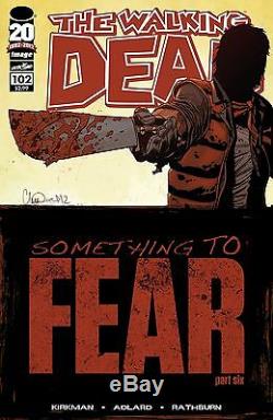 Walking Dead Issue 102, p14 Original Comic Art Rick Grimes Ammo Charlie Adlard