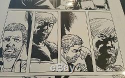 Walking Dead Issue 102, p14 Original Comic Art Rick Grimes Ammo Charlie Adlard