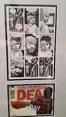 Walking Dead Original Comic Art Beautifully Framed- Issue 102 Page 5