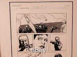 Walking Dead Original Comic Book Art #41 Page 9 Charlie Adlard Image Comics