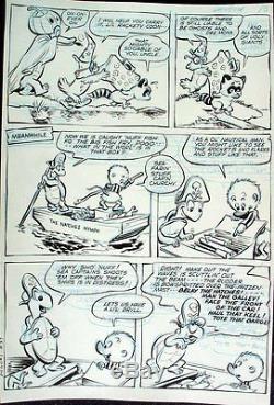 Walt Kelly Art From 1st Issue Of Pogo Possum (1949) Pogo + All The Gang