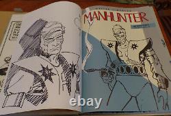 Walter Simonson Big Original Art Manhunter Artists Edition IDW Batman DC HC