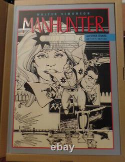 Walter Simonson Big Original Art Manhunter Artists Edition IDW Batman DC HC