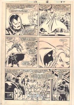 West Coast Avengers #28 p. 6 Moon Knight and Tigra 1988 art by Al Milgrom
