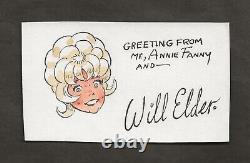 Will Elder Original Annie Fanny Comic Art