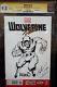 Wolverine 1 Marvel Comic Nm Cgc 9.8 3x Ss Herb Trimpe Lee Len Wein Sketch Cover