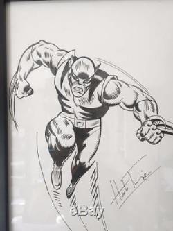 Wolverine Illustration by Herb Trimpe! Marvel Original Wolverine! X-Men