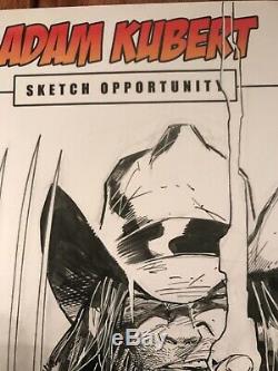 Wolverine-Original Art Sketch Commission Adam Kubert