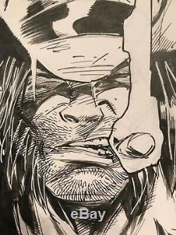 Wolverine-Original Art Sketch Commission Adam Kubert