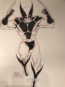 Wolverine-Original Art Sketch Commission Bob McLeod