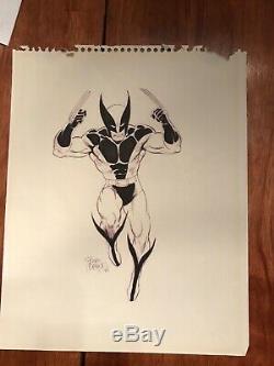 Wolverine-Original Art Sketch Commission Bob McLeod
