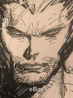 Wolverine-Original Art Sketch Commission Marc Silvestri
